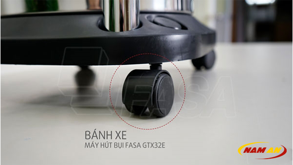 4 bánh xe điều hướng máy hút bụi fasa