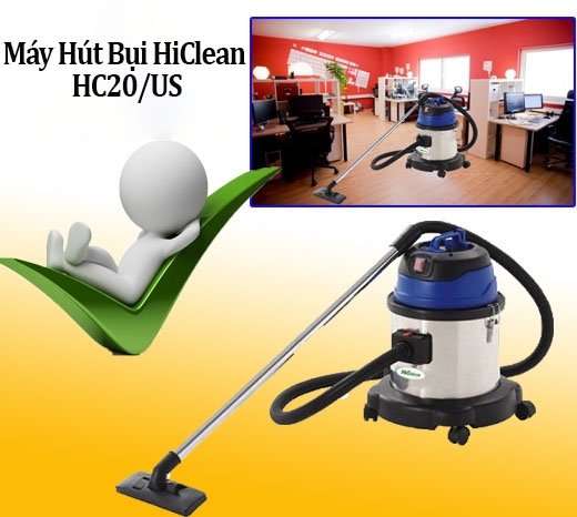 máy hút bụi công nghiệp hiclean hc20us