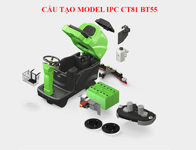 Máy chà sàn ngồi lái IPC CT81 BT55 (2)